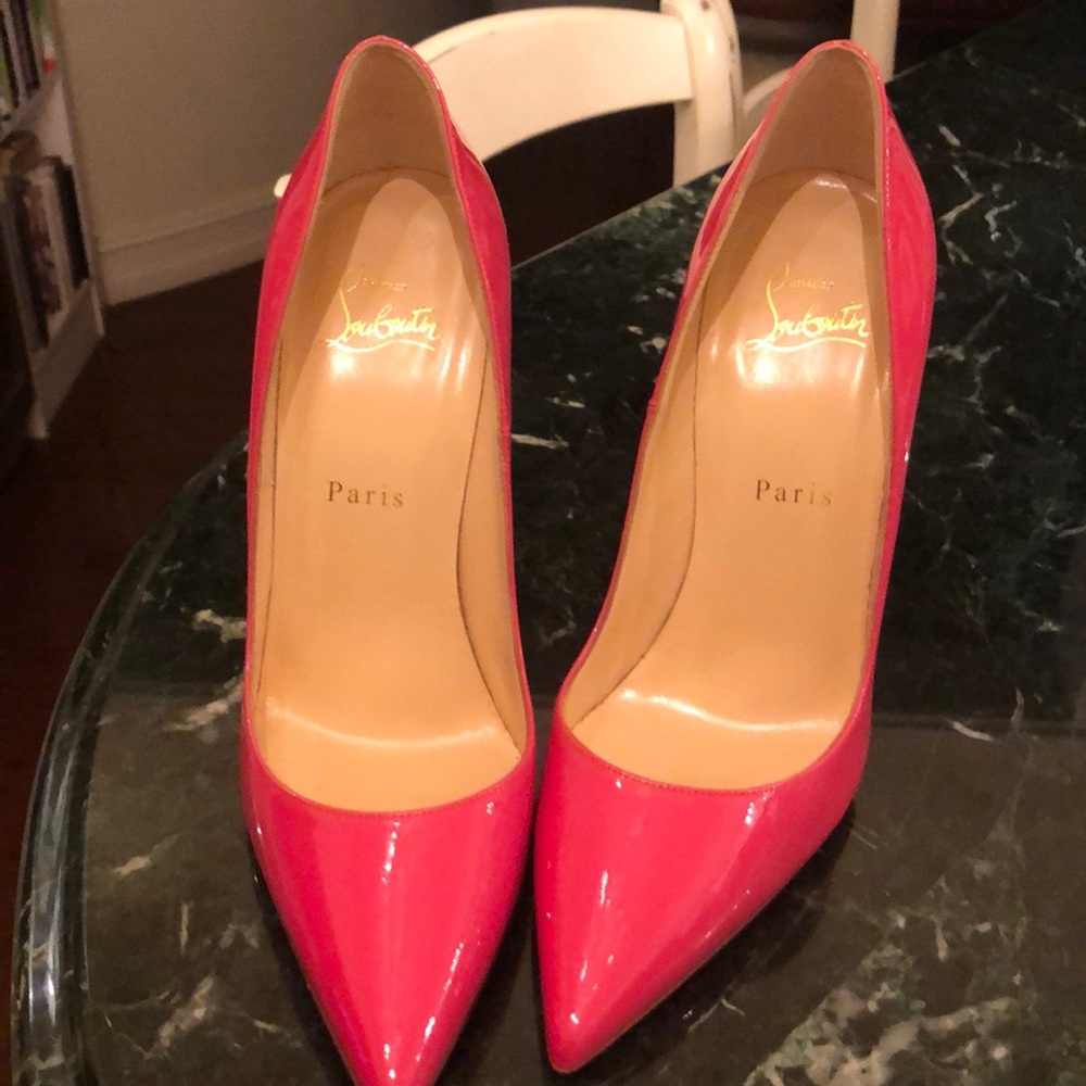 Christian Louboutin  pink So Kate heels